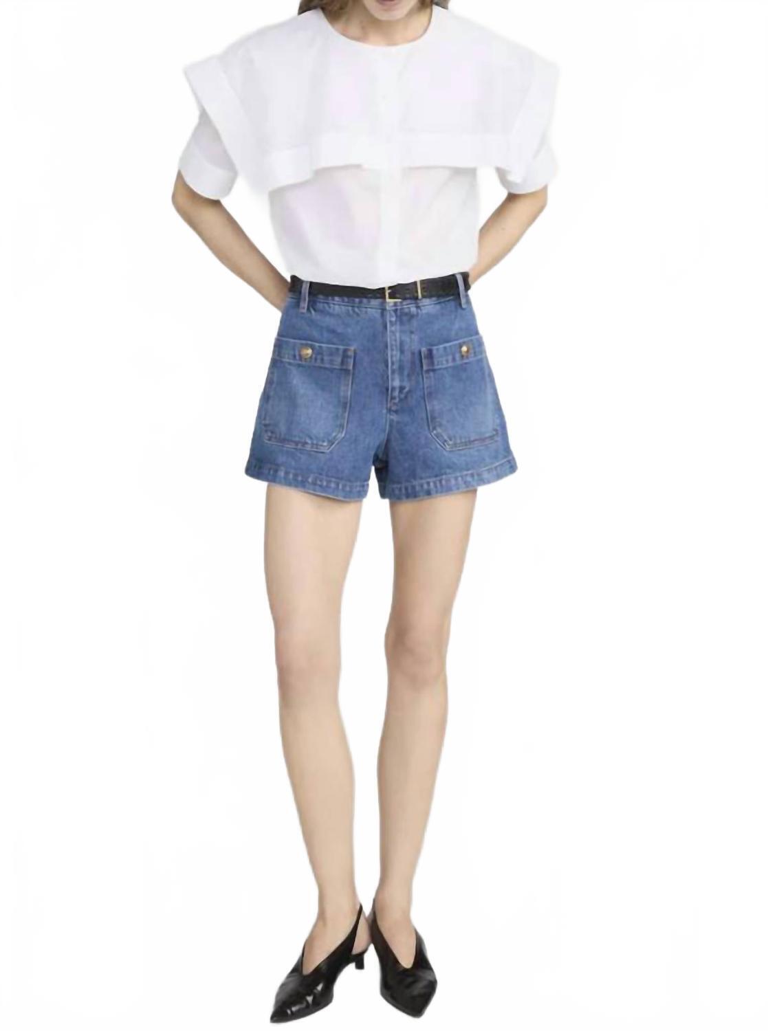 New Frame Women's The Cruise Short In Belief